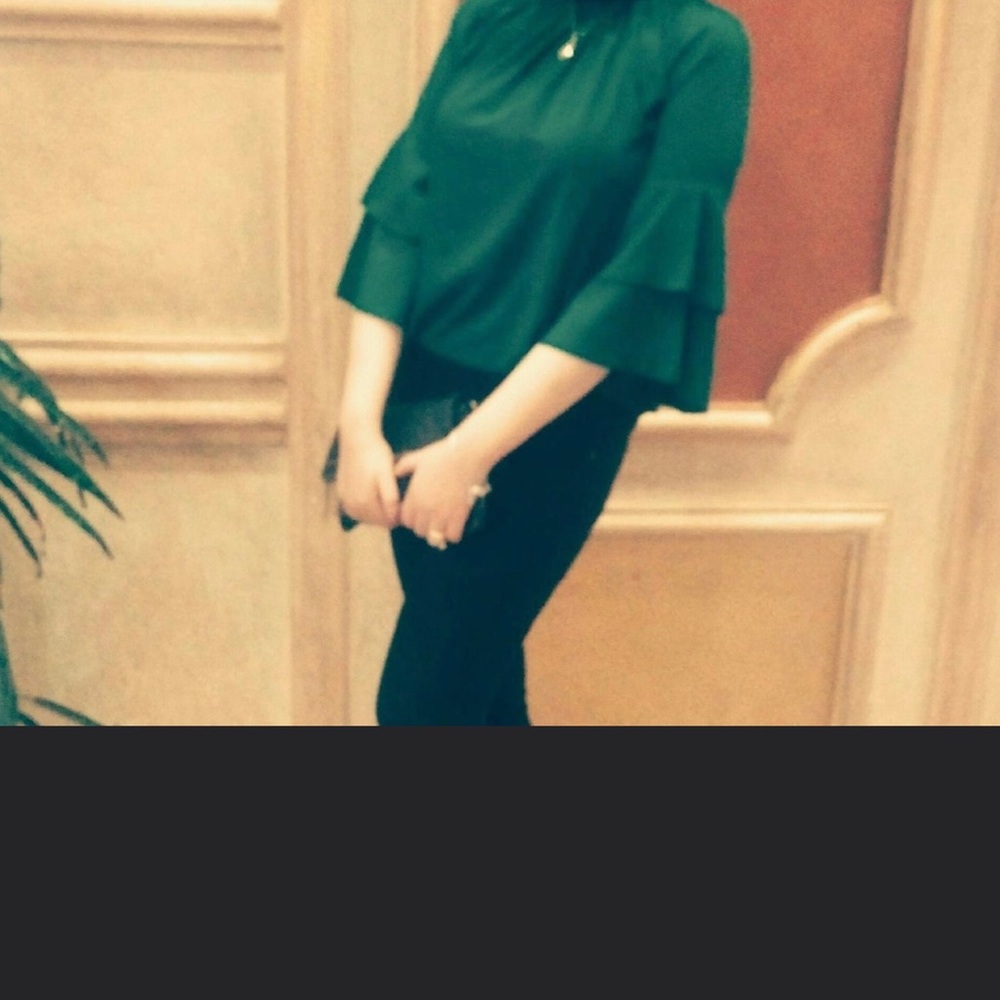 Satin elegant women blouse